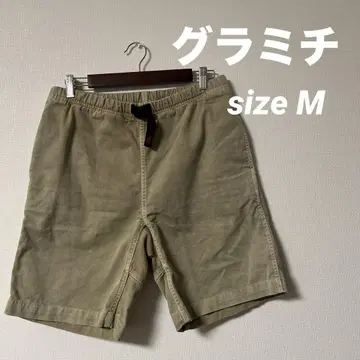 그라미치 하프 팬츠 카키 베이지
