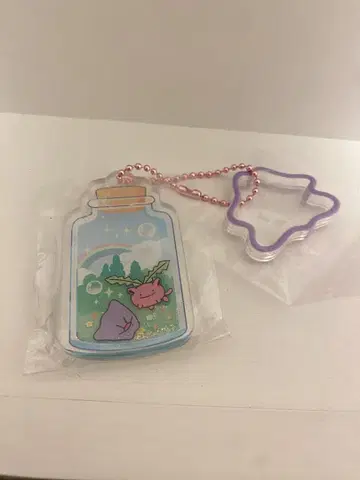 한국 포켓몬 보틀형 아크릴 키링