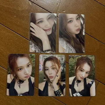 TWICE ENEMY 사나반 사나반 사나 트레이딩 카드 컴플리트