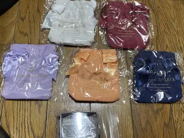 Maison de FLEUR 더블 리본 개더 토트백 키링2