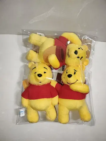 디즈니 곰돌이 푸 패니 마스코트 3종