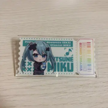 극장판 프로세카 바츠미쿠 아크릴 배지