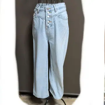 17Kg 라이트 블루 스트레이트 데님