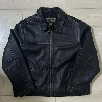 주말 한정 가격 Eddie Bauer 가죽 자켓