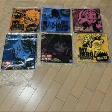 나의 히어로 아카데미아 제일복권 핸드 타월 6종