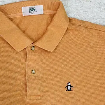 Munsing wear grand slam 자수입 피케 셔츠 1886 L
