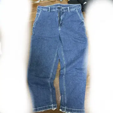 다크 블루 데님 청바지