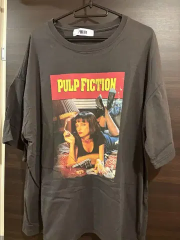 PUBLUX/별주 PULP FICTION 프린트 T셔츠 L 사이즈
