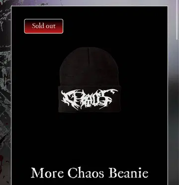 ken Carson more chaos 비니