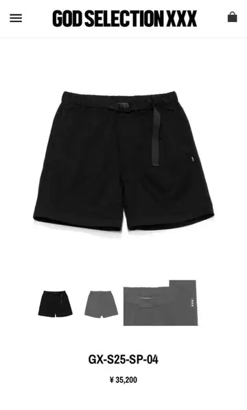 GODselection GX-S25-SP-04 BLACK XL