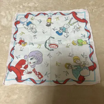 쇼와 레트로 비밀의 앗코짱 거즈 손수건