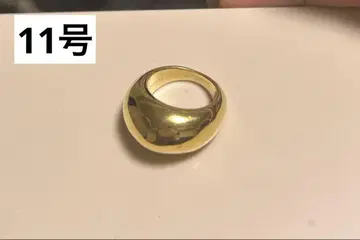JAMIRAY 라운드 골드링 11호