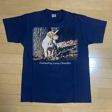 90s USA제 강아지 애니멀 티셔츠 구제 의류