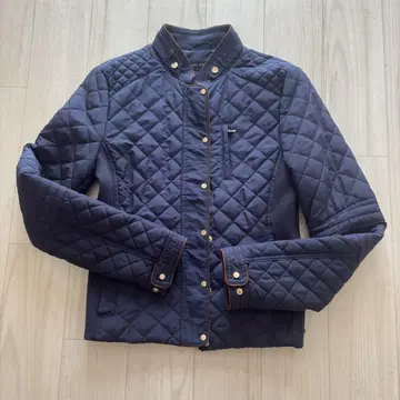 ZARA woman 퀼팅 자켓 라이더스풍 블루종 M 네이비