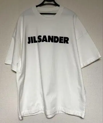JIL SANDER 화이트 T셔츠 L
