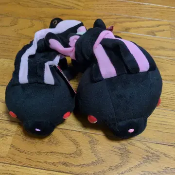 범용 토끼 봉제 인형 블랙