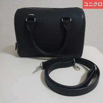 유니클로 레더 터치 2way 보스턴 백
