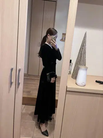 벨벳 파티 결혼식 롱 드레스
