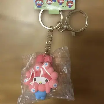 마이멜로디 x 미야쿠미야쿠 키링 만박 미사용 새상품 오사카 만박