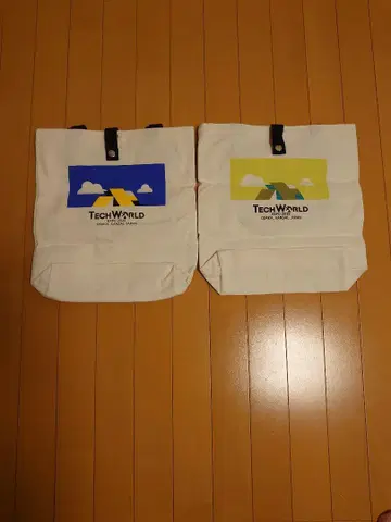 간사이 만박 테크 월드 토트백 2개