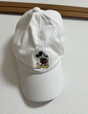 미키마우스 화이트 캡