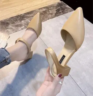 인기 샌들 23.5cm 베이지 깔끔한 심플한 멋스러운 샌들