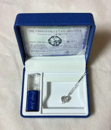 Crossfor 하트 목걸이 댄싱스톤