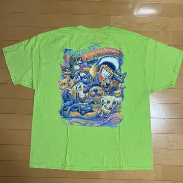 에스키모 조스 동물 보호 애니멀 헤인즈 T셔츠 구제 의류