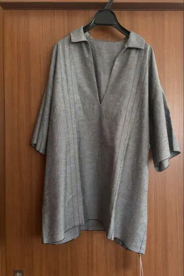 CITYSHOP 스트라이프 스티치 셔츠 시착만 한 상품 택 포함