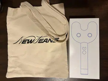 newjeans 응원봉 토트백
