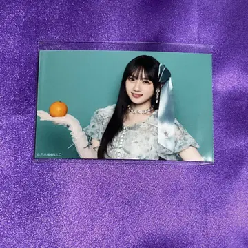 카와사키 사쿠라 네이블 오렌지 미니 브로마이드 1장