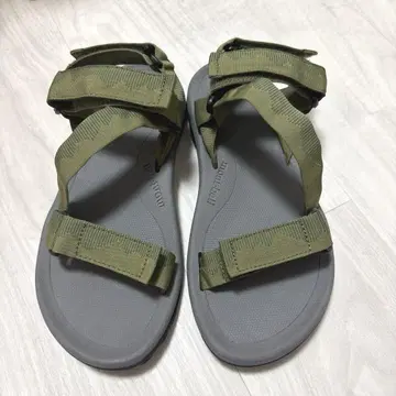 컨디션 최상 몽벨 L 26cm 샌들 카키 올리브 그린