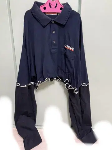 리메이크 구제 의류 피케 셔츠