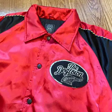 DOGTOWN 도그타운 새틴 원단 스타디움 점퍼 M 사이즈