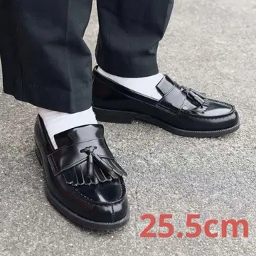 HARUTA 퀼트 태슬 로퍼 #909 25.5cm