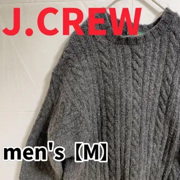 Y260 [ J.CREW ] 케이블 니트탑 [ M ] 그레이