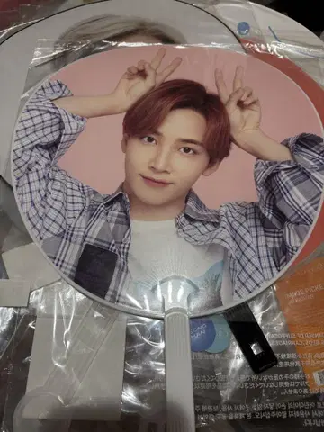 세븐틴 정한 부채 Carat camp 팬미
