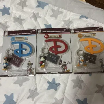디즈니 제일복권 카라비너 참 미키 미니 도날드