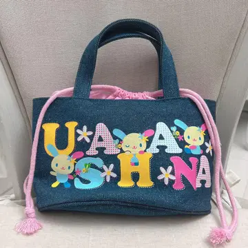 USAHANA 우사하나 데님 토트백 헤이세이 레트로