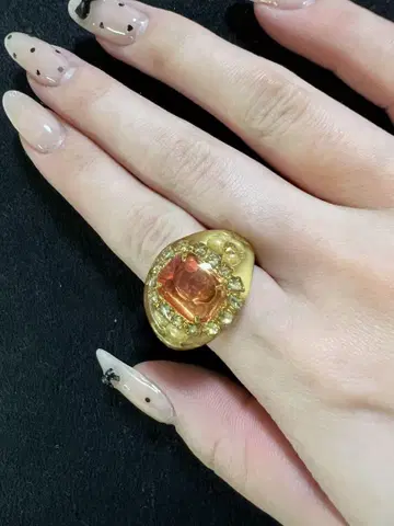 RUKA (루카) 앤티크 수지 비쥬 반지