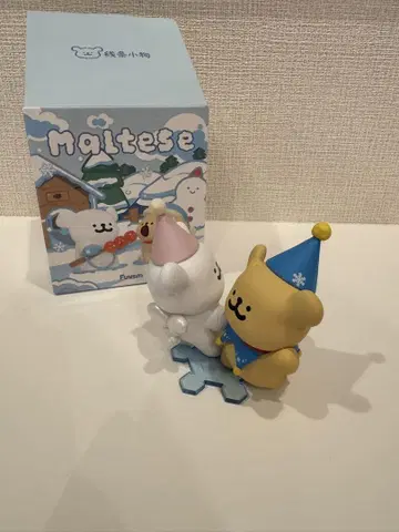 몰치즈 Maltese 말티즈 피규어