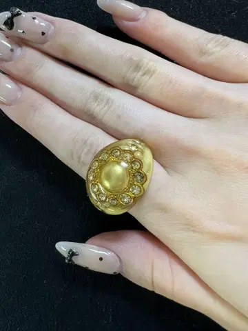 RUKA (루카) 앤티크 수지 비쥬 반지