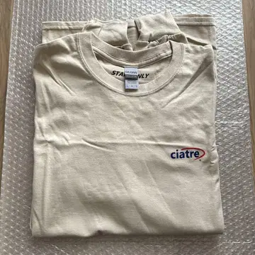 ciatre 시어터 롱T셔츠 롱T staff only 베이지