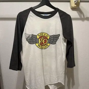 80s REO SPEEDWAGON 스피도 래글런 Tee