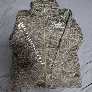 GOTCHA CALIFORNIA 풀 집업 후드티 다크 그레이