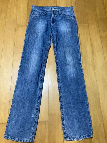 DAIROS 라이트 블루 스트레이트 데님 팬츠