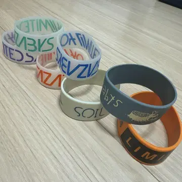 04 Limited Sazabys 러버 밴드 7점