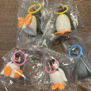 핑구 pingu 피규어 참 전 5종 가챠 컴플리트 메지루시