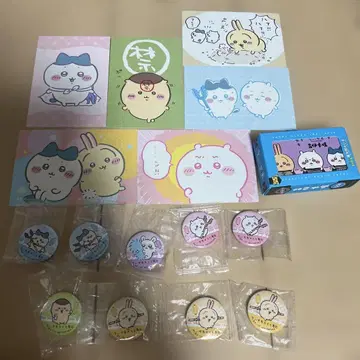 치이카와 굿즈 카드 캔뱃지