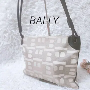 [ BALLY ] 발리 숄더백 토트백 올 패턴 캔버스 A4 수납